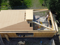 Opbouw dak aanboux